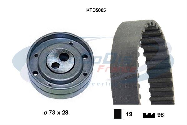 PROCODIS FRANCE Комплект ремня ГРМ KTD5005